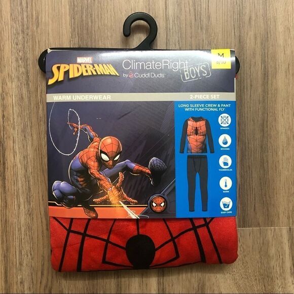 Spiderman Climate Right Warm Underwear Set - Picture 4 of 5